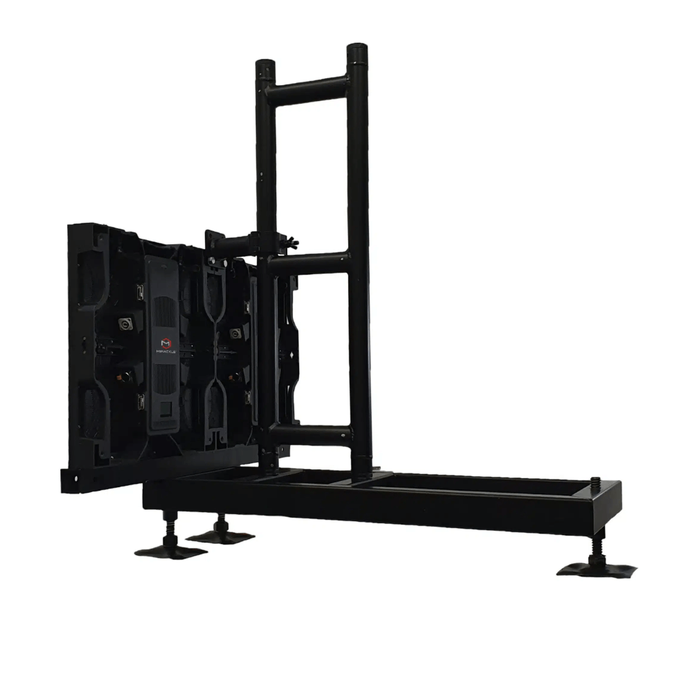 Ground Support for 26.2′ x 9.8′ LED Video Wall Screen