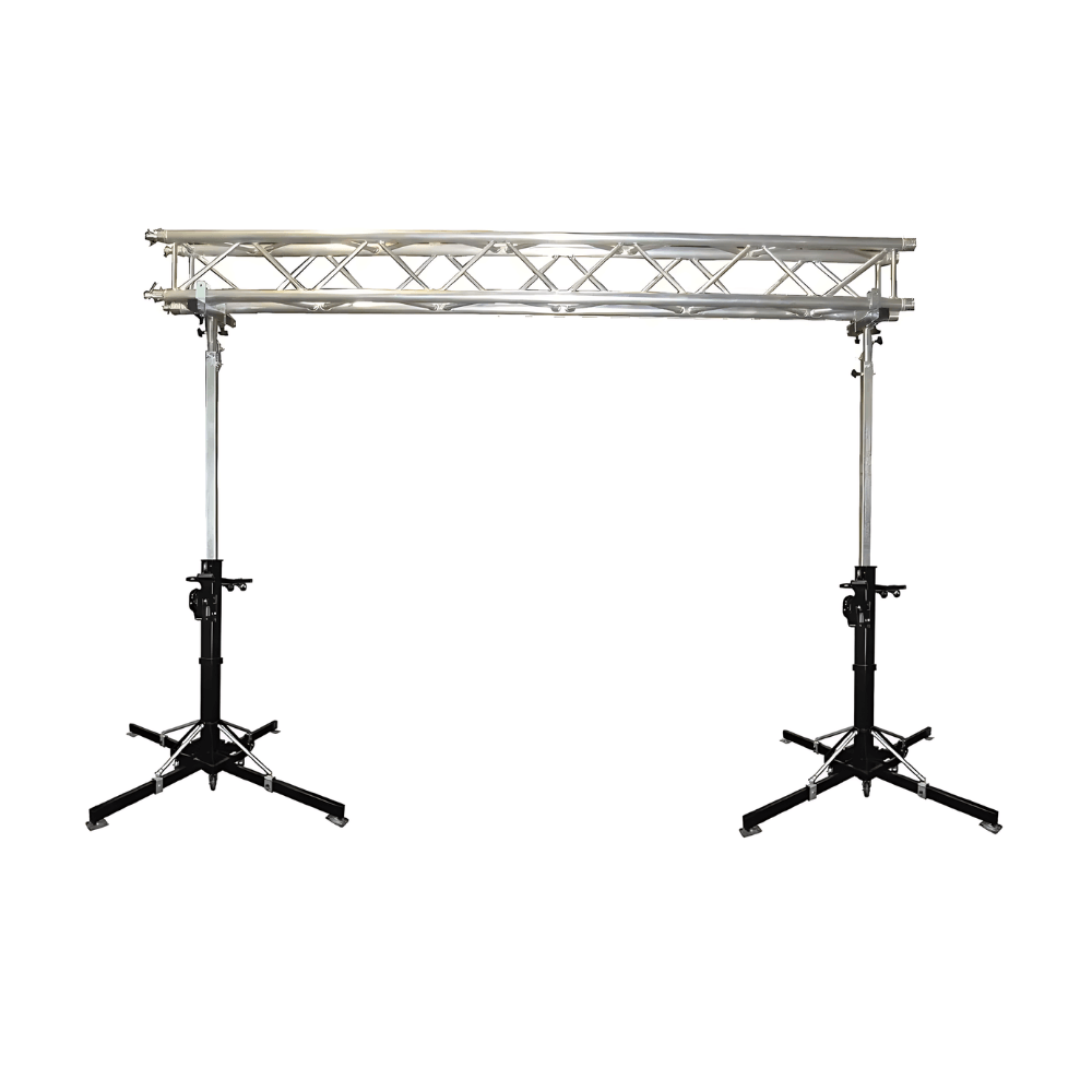 Crank Stand 13ft Truss System Package 6-20′ Adjustable Height Ground Support
