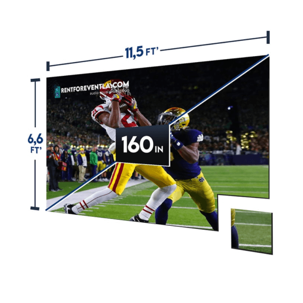 LED Video Wall 11.5′ x 6.6′ (P 3.9mm)