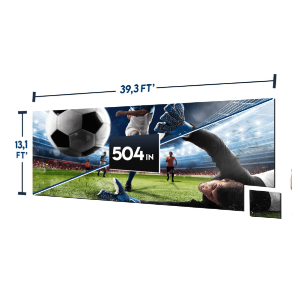 Video Wall 39.3′ x 13.1′ (P 3.9mm)